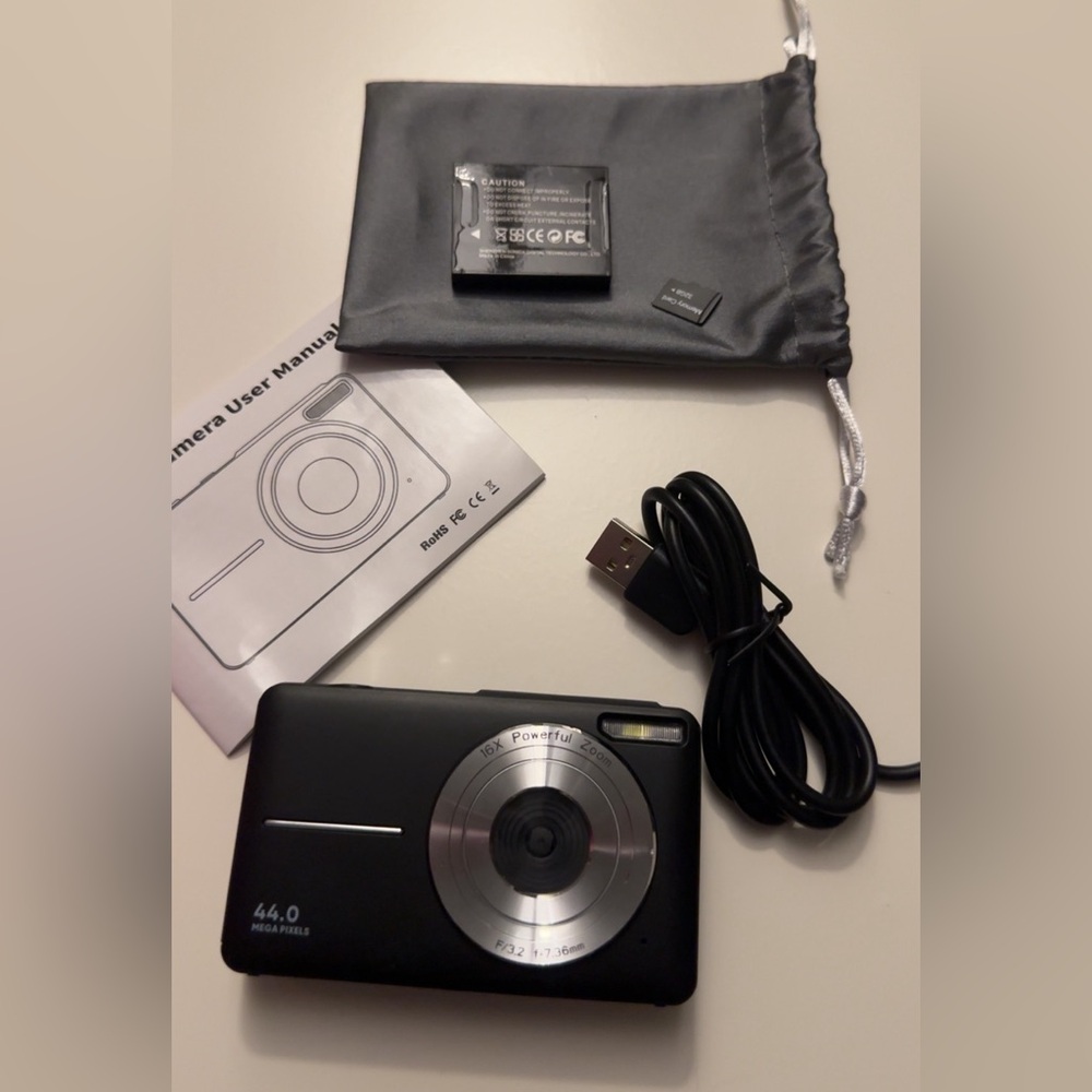 Digital Camera with Accessories